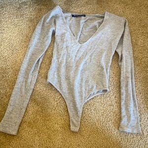Brandymelville waffle long sleeve bodysuit